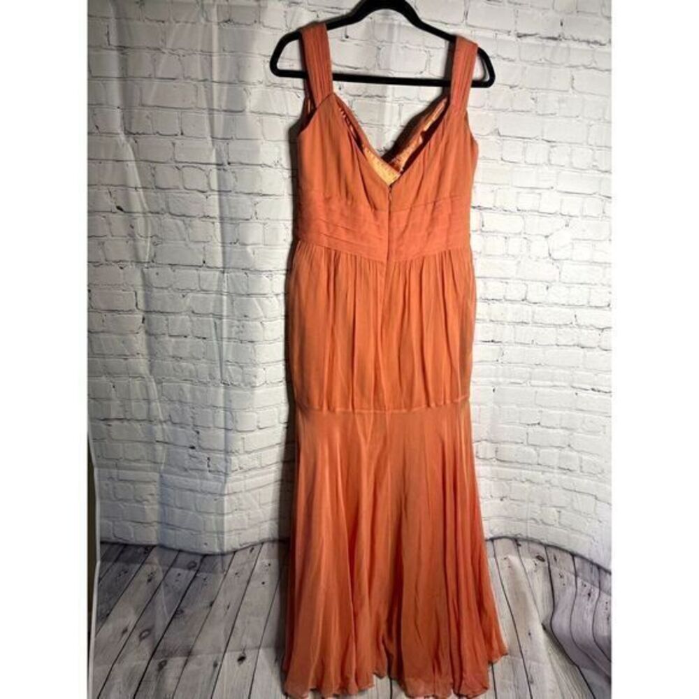 JENNY YOO BY ANTHROPOLOGIE LADIES FORMAL DRESS SZ (12)   WORN ONCE !   EUC     E - Picture 2 of 4